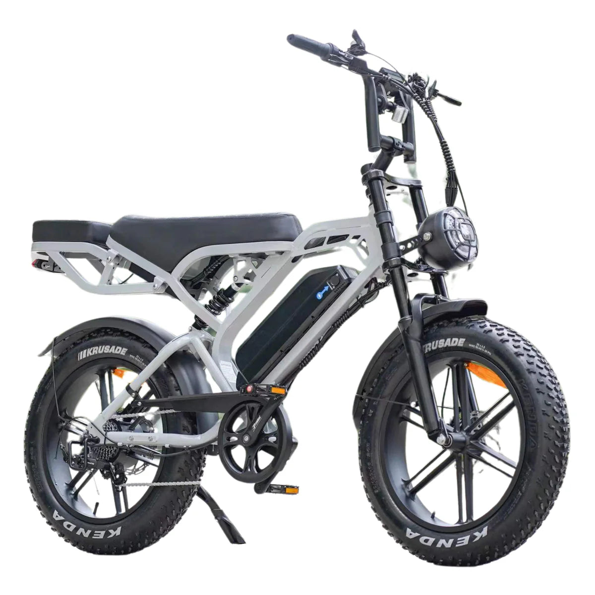 UITVERKOOP - Fatbike V20 Pro 9.0 - Nardo Grijs - Hydraulische Remmen