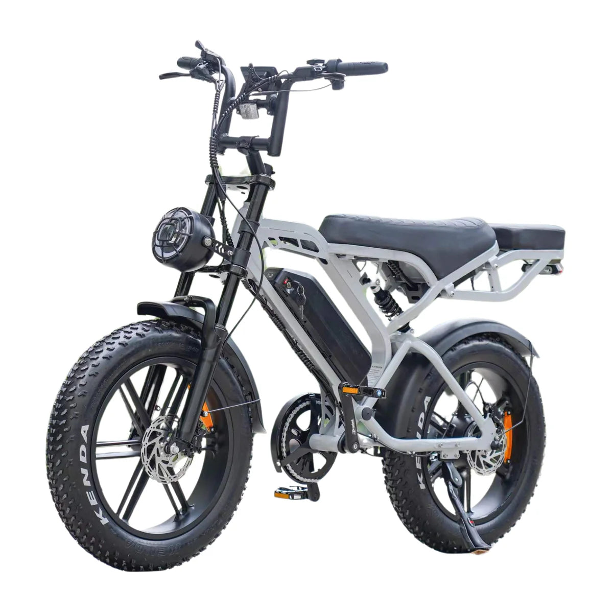 UITVERKOOP - Fatbike V20 Pro 9.0 - Nardo Grijs - Hydraulische Remmen