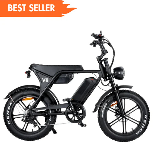UITVERKOOP(beperkt voorraad) - Fatbike - Ouxi V8 Max 5.0 dubbele accu