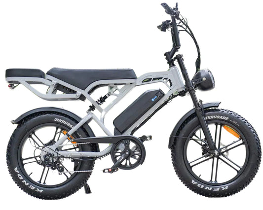 UITVERKOOP - Fatbike V20 Pro 9.0 - Nardo Grijs - Hydraulische Remmen